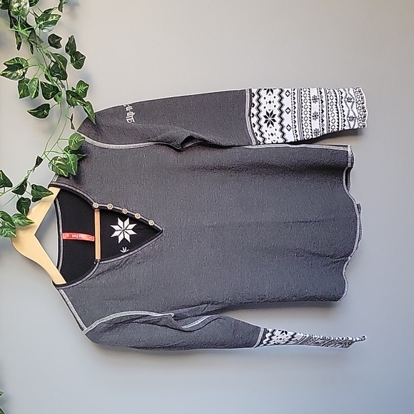 Alp N Rock Tops - Alp-n-Rock Long Sleeve Henley